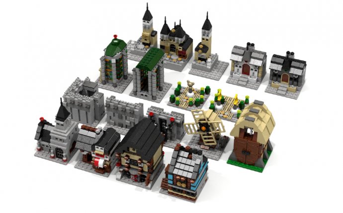 How to Build a Lego Mini house?